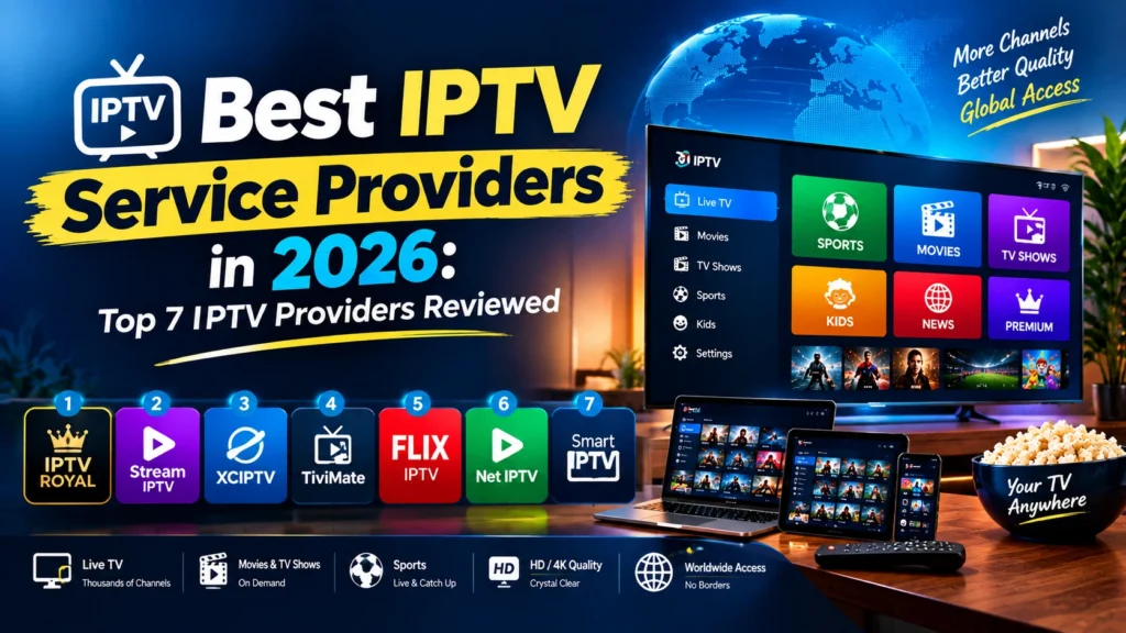 Best IPTV Service Providers in 2026