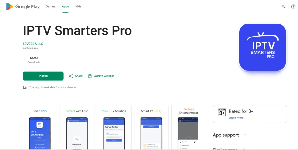IPTV Smarters Pro