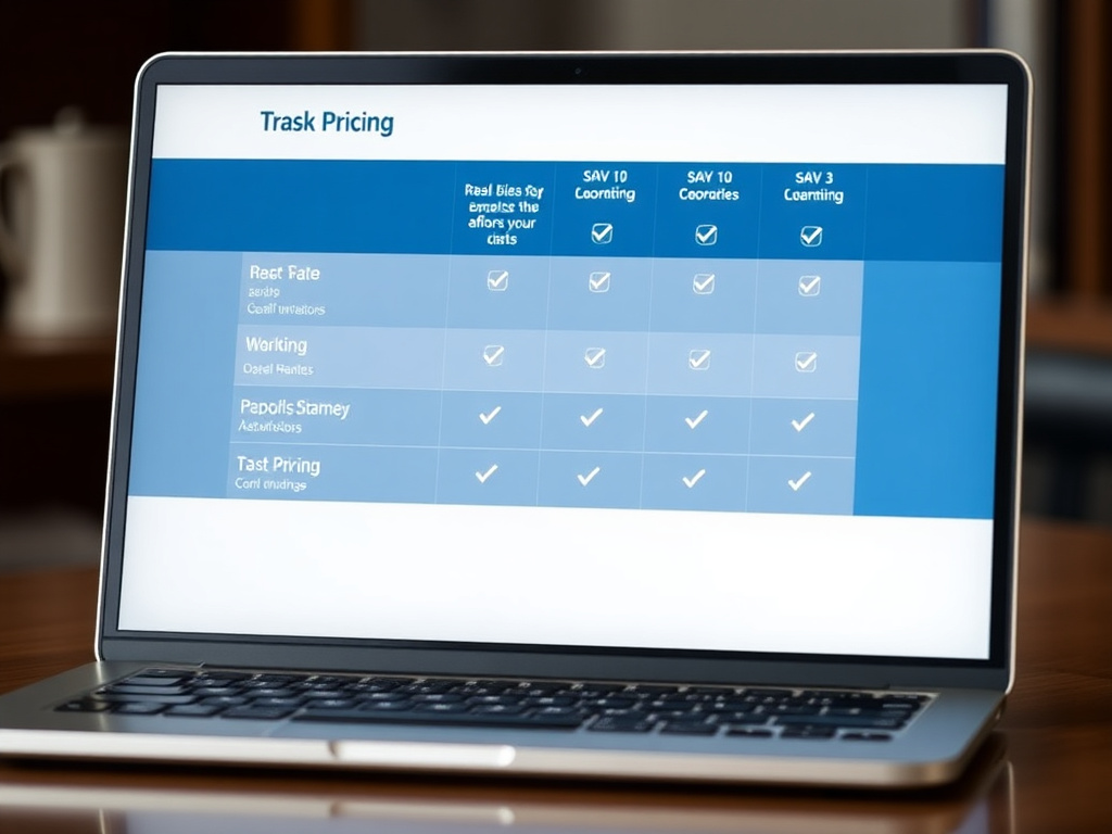 Comparison chart of IPTV providers and pricing plans for online purchase