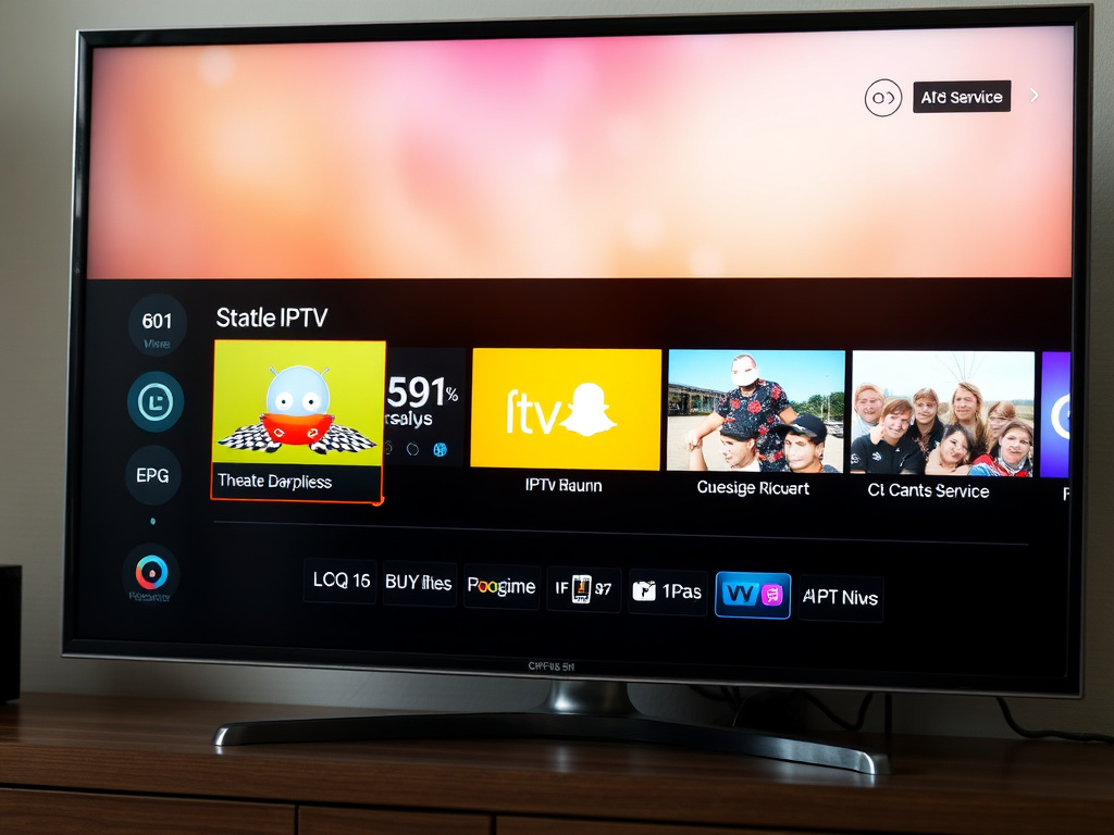 IPTV services with EPG