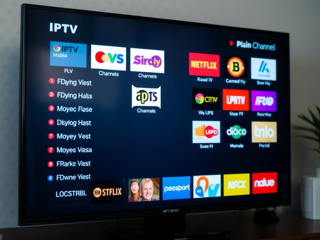 IPTV channels list with 60,000 options
