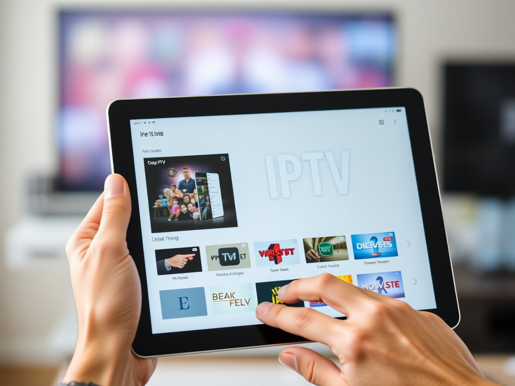 IPTV service with a wide range of channels
