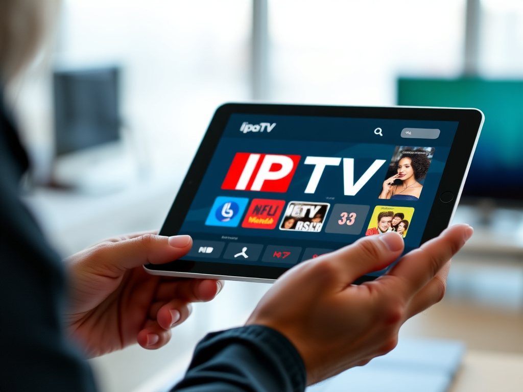 Sports fans streaming live sports with IPTV